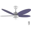 Image de Cecotec Ventilateur de plafond Energysilence Aero 4260 Purple, 40 W, Moteur DC, Diamètre 42 , 5 Lames Réversibles, Lumière LED, Télécommande, Minuterie, 6 Vitesses