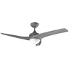 Image de Cecotec Ventilateur de Plafond EnergySilence Aero 560. 60 W, Diamètre de 52  / 132 cm, 3 Pales, 3 Vitesses, Fonction Hiver (Diamètre 132 cm, Gris)