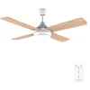 Image de Cecotec Ventilateur de Plafond avec Lumière Energysilence Aero 4250 DC Fresh, 40 W, Moteur DC, Diamètre 42  (106 cm) avec 4 Lames Réversibles, LED, Télécommande, Minuterie, 6 Vitesses