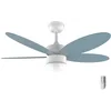 Image de Cecotec Ventilateur de plafond avec Energysilence Aero 4260 Sky. 40 W, moteur DC, diamètre 42  avec 5 lames réversibles, lumière LED, télécommande, minuterie, 6 vitesses