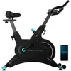 Image de Cecotec Vélo d'appartement Drumfit Indoor 10000 Magnetic Connected, MagnetSystem avec pédalage fluide et naturel, volant d'inertie 10 kg, écran LCD, compatible APP, 10 niveaux