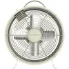 Image de Cecotec Ventilateur de Table EnergySilence 400 RetroDesk Beige, 25W Puissance,Diamètre 20 cm (8"), 4 Pales Aérodynamiques, Design Minimaliste, 2 Vitesses, Robuste et Base Stable, Utilisation Facile