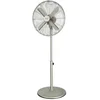 Image de Cecotec Ventilateur sur pied EnergySilence 610 Steelstyle. 50 W, finition acier, 16" de diamètre avec 4 pales, 3 vitesses, oscillation, hauteur réglable, sécurité maximale