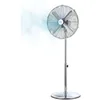 Image de Cecotec Ventilateur sur pied EnergySilence 620 Retrostyle. 50 W, finition chromée, 16" de diamètre avec 4 pales, 3 vitesses, oscillation, hauteur réglable, sécurité maximale