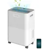 Image de Cecotec Déshumidificateur BigDry 8000 Expert Connected. 16 L/jour, réservoir amovible de 2 L, contrôle via Wifi, fonction de séchage de vêtements et minuterie 24 heures, zone de couverture de 30 m2
