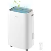 Image de Cecotec Déshumidificateur BigDry 10000 Expert Connected. 580 W, Réservoir Amovible 6L, Déshumidification 30L/jour, Contrôle Wifi, Sélection de l'Humidité, Séchage du Linge, Minuterie 24h