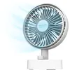 Image de Cecotec - Ventilateur de Bureau avec Batterie EnergySilence 2000 Portable Desk - Batterie 2000 mAh, Diamètre 15,25 cm, Câble de Type C, Sélecteur d'Intensité, Hauteur Réglable