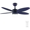 Image de Cecotec - Ventilateur de Plafond avec Lumière EnergySilence Aero 4260 Full Purple - 40 W, Diamètre 106 cm, Lampe Intégrée, Télécommande, Minuterie 8 Heures, 6 Vitesses, 5 Pales, Été/Hiver