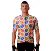 Image de HOOPOE Maillot Cyclisme, Cycling Jersey, Vêtement Velo, Homme, Femme, Cyclisme Hauts, Manche Courte #Skully Tailles (XS à XL) S