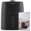 Image de InnovaGoods - Friteuse sans Huile Fryinn Lite, 1200W, Cuisson Rapide et Saine, Technologie Air Chaud 360º, Capacité 2L, Panier Anti-adhérent, Noir, Plastique