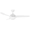 Image de Ventilador de techo con luz LED blanca incorporada 18W - CP 104132 132 cm