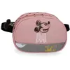 Image de Disney Mickey The Blogger Sac Banane Petite Rose 17x12x6 cms PVC et Polyester