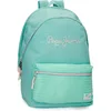 Image de Pepe Jeans Jane Sac à Dos pour Ordinateur Portable Double Compartiment Adaptable à roulettes 15,6" Bleu 31 x 44 x 17,5 cm Polyester 20,46 L