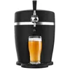 Image de Cecotec Tireuse à Bière BeerFlow 5000. Machine à bière 60W, température de 3-6°C, compatible avec barils pressurisés de 5L, avec poignée, plateau d'égouttage et pieds antidérapants