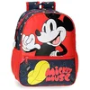 Image de Disney Mickey Mouse Fashion Sac à dos scolaire adaptable à chariot Multicolore 27 x 33 x 11 cm Microfibre 9,8 L, multicolore, Sac à dos scolaire adaptable au chariot