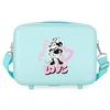 Image de Disney Minnie Coeur Turquoise Trousse De Toilette Adaptable 29x21x15 cms ABS Rigide 9.14L 0.8 kgs