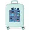 Image de Disney Adorable Stitch Moods Cabin Suitcase different colors Rigid ABS Combination Lock Side 4 Wheel Double Luggage Hand Luggage