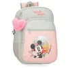 Image de Disney Joumma Minnie Wild Nature Sac à Dos Scolaire Vert 30 x 38 x 12 cm Polyester 13,68 L, Vert, Sac à Dos Scolaire