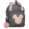 Image de Disney Joumma Mickey Studs Sac à dos scolaire noir 23 x 28 x 10 cm Polyester 6,44 L, Noir, Sac à dos scolaire