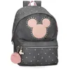 Image de Disney Joumma Mickey Studs Sac à dos scolaire pour ordinateur portable Noir 31 x 44 x 15 cm Polyester 20,46 L, Noir, Sac à dos scolaire pour ordinateur portable