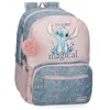Image de Disney Joumma Bags Stitch Vous êtes des sacs à dos magiques, des sacs à dos scolaires, des sacs à dos pour enfants, Comprend un pompon décoratif, plusieurs compartiments