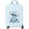 Image de Disney Joumma Bags Stitch Vous êtes des valises Cabine Magiques, Ensemble de valises, Fabriqué en ABS, Un matériau résistant et léger, Fermeture latérale à Combinaison