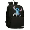 Image de Disney Sac à dos pour enfant, sac d'école, fabriqué en polyester, poches latérales, bretelles larges réglables, poignée supérieure pour le suspendre, avec étiquette d'identification pour le nom,