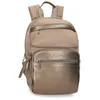 Image de Pepe Jeans Ruby Sac à dos décontracté fabriqué en polyester et détails en cuir synthétique, bretelles larges et réglables qui s'adaptent, poche frontale, par Joumma Bags, Beige, Talla única, Sac à dos