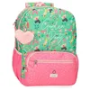 Image de Enso Garden Party Sac à dos scolaire adaptable au chariot Multicolore 32 x 42 x 15 cm Polyester, multicolore, 32x42x15 cms, Sac à dos scolaire adaptable au chariot