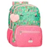 Image de Enso Garden Party Sac à dos scolaire adaptable au chariot Multicolore 32 x 44 x 17 cm Polyester, multicolore, 32x44x17 cms, Sac à dos scolaire adaptable au chariot