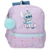 Image de Joumma Disney Lovely Stitch Sac à Dos Scolaire Violet 27 x 33 x 11 cm Polyester 9,8 L