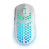 Image de Mars Gaming MMW3W, Souris Gaming sans Fil, RGB Flow, Ultralégère 79 g, 3200DPI, Blanc