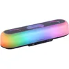 Image de Mars Gaming MSBORB, Haut-Parleur Portable + Barre de Son 20W, Éclairage Orbilight RGB 360º, Barre de Son Triple Driver, Haut-parleurs Gaming Bluetooth 5.3 / USB/MicroSD/AUX/FM, Noir