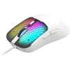 Image de Mars Gaming MM-VIPER, Souris Gaming Ultralégère 56g, RGB Chroma Personnalisable, Capteur Optique A825PRO, 12800 DPI et 1000Hz, Switchs Mécaniques HUANO, Logiciel Dédié, Câble Tressé USB-A/USB-C, Blanc