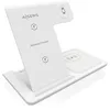 Image de AISENS - ASCH-15W3WC044-W - Chargeur sans Fil USB-C 3 en 1 de 15 W pour téléphone Portable, Apple Watch, Ariculaires avec étui de Charge, Blanc