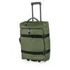 Image de ITACA - Valise Souple en Tissus, à roulettes. Bagages à Roulette pour Cabine, Pratique et idéale pour Voyage et Tous Vos déplacements, Compatible Ryanair, Kaki