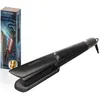 Image de Cecotec Lisseur à Cheveux avec Air Lisse Black, 600W, Protège les Cheveux, Technologie Ionique, Kératine et Huile d’Argan, Moteur BLDC, Adapté à Tous Types de Cheveux, 3 Températures et 3 Vitesses