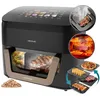 Image de Cecotec Air Fryer Cecofry&Grill Smokin' 11000. Friteuse à Air sans Huile, Grill, Plancha, Fonction Fumoir, Résistance Double, Cuisson Uniforme, Idéale pour Viandes et Pizzas