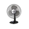 Image de Orbegozo TF 0144 - Ventilateur de bureau, oscillant, 3 vitesses, diamètre de l'hélice 40 cm, poignée, 50 W, témoin lumineux LED, noir