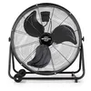 Image de Orbegozo Pwt 3075 Ventilateur industriel Power Fan, tête inclinable, pales métalliques de 75 cm, 3 vitesses de ventilation, roues de transport, 200 W, métal