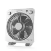 Image de Orbegozo BF 0138 Ventilateur sur pied de 6 pales, grille de sécurité pivotante bidirectionnelle, 3 vitesses de ventilation, diffuseur rotatif, minuterie de 60 minutes, 40 W de puissance, applicable