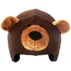 Image de COOLCASC® Ours Brun - Couvre Casque Ski Enfant Universel - Personnalisez Votre Casque avec Une Housse Ski protectrice, Originale et Amusante - Accessoires Ski - Taille Unique
