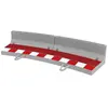 Image de Scalextric Bordure Courbe Pour Clôture D´extérieur 4 Unités