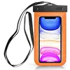 Image de Sovica Coque étanche Compatible avec Honor View 20 certifiée IPX8 - Sac Submersible étanche (Orange)