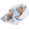 Image de MuÑecas Guca Rober Baby Reborn 46 Cm-avec Cheveux Naturels 38 Cm
