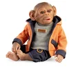 Image de MuÑecas Guca Bébé Singe Reborn Corps En Tissu 32 Cm