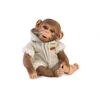 Image de MuÑecas Guca Bébé Singe Reborn Corps En Tissu 32 Cm