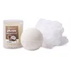Image de Idc institute Smoothie Coconut (200 g de sel de bain, 140 g de pétillant, éponge)