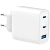 Image de SPC 65W Fast Charger   Chargeur Mural 65W 2 Ports USB-C + 1 Port USB-A | Power Delivery | Charge Rapide pour Ordinateurs, téléphones et tablettes | Compatible MacBook, iPhone, SPC, Samsung et Autres