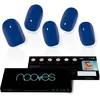 Image de NOOVES NAILS Feuilles à Ongles en Gel Précuré Premium - Eaux Profondes | Bandes À Ongles Gel Semi-Permanent| Autocollants Ongles Semi-Permanents en Gel| Gel Nail stickers| Ongles Gel 